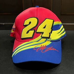 Vintage 90s Chase Authentics Jeff Gordon 24 Du Pont Motorsports Nascar Hat/Cap